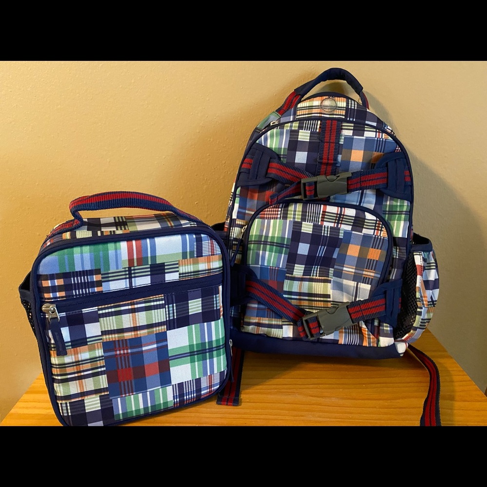 Pottery Barn Kids Mini Backpack and Lunchbag